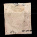 Hannover 19 a gestempelt geprüft Berger BPP #DCA54