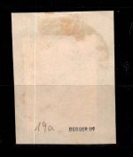 Hannover 19 a gestempelt tiefst geprüft Berger BPP #DCA55