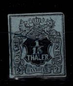 Hannover 4 gestempelt signiert Ressel #DCA62