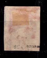 Hannover 15 a gestempelt geprüft Berger BPP #DCA80