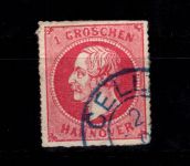 Hannover 23 y gestempelt Mängel, geprüft Jäschke BPP #DCA86