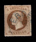 Hannover 25 y gestempelt tiefst geprüft Jäschke BPP #DCA88