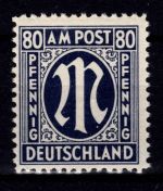 Bi-Zone 34 a A postfrisch geprüft Hettler BPP #DBX85