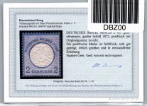 Deutsches Reich 20 postfrisch Befund Krug BPP, einwandfrei #DBZ00