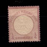 Deutsches Reich 1 mit Falz tief geprüft Krug BPP #DBZ23