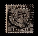 Baden 13 gestempelt mit Altsignatur #DBZ56