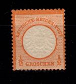 Deutsches Reich 18 mit Falz #DBY82
