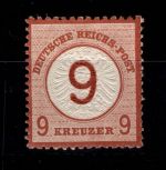 Deutsches Reich 30 mit Falz #DBY90