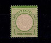 Deutsches Reich 17 a postfrisch Befund Bühler #DBY94