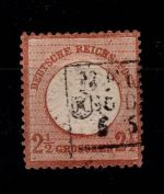 Deutsches Reich 21 a gestempelt geprüft Sommer BPP #DBY98