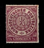 Norddeutscher Bund 1 postfrisch tiefst signiert Pfenninger #DCU25