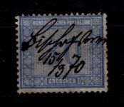 Norddeutscher Bund 26 gestempelt geprüft Engel BPP, repariert #DCU39