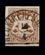 Bayern 20 gestempelt tiefst signiert Pfenninger #DCU88