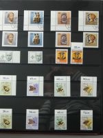 Berlin postfrisch und gestempelt besammelt im Lindner Album #MA353