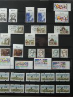 Berlin postfrisch und gestempelt besammelt im Lindner Album #MA353