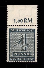 SBZ 127 xb OR postfrisch geprüft Ströh BPP #DCL04