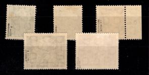 DDR 322-326 mit Falz geprüft Schönherr BPP #DCM68