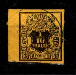 Hannover 5 gestempelt leichte Mängel #DCS08