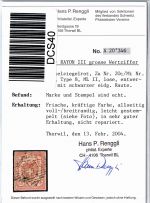 Schweiz 12 a gestempelt Befund Renggli #DCS40