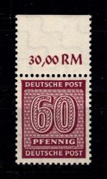 SBZ 137 ya OR postfrisch geprüft Jasch BPP #DCK55