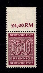 SBZ 137 ya OR postfrisch geprüft Jasch BPP #DCK56