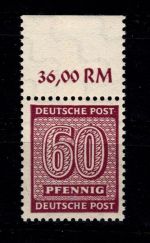 SBZ 137 ya OR postfrisch geprüft Jasch BPP #DCK57