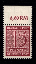 SBZ 135 ya OR postfrisch geprüft Jasch BPP #DCK70