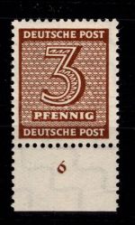 SBZ 126 ya UR postfrisch geprüft Jasch BPP #DCK98