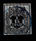 Hannover 11 gestempelt Hinterlegung #DCS15