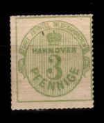 Hannover 21 mit Falz leichte Mängel im Durchstich #DCS29