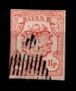 Schweiz 10 gestempelt leichte Mängel, berührt #DCS34