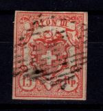 Schweiz 12 a gestempelt Befund Renggli #DCS40