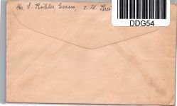 BRD Bund 280 auf Brief als Mehrfachfrankatur portogerecht #DDG54