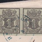 Hannover 2 auf Brief als Mehrfachfrankatur als Paar #DCA74