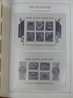 DDR ab Anfängen gestempelt teilbesammelt im Leuchtturm Vordruck #MA373