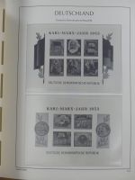 DDR ab Anfängen gestempelt teilbesammelt im Leuchtturm Vordruck #MA373