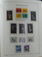 DDR ab Anfängen gestempelt teilbesammelt im Leuchtturm Vordruck #MA373