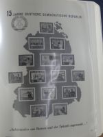 DDR ab Anfängen gestempelt teilbesammelt im Leuchtturm Vordruck #MA373