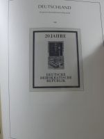 DDR ab Anfängen gestempelt teilbesammelt im Leuchtturm Vordruck #MA373