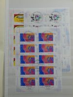 BRD Bund 91 Stück 10er Bögen gestempelt im Einsteckalbum #MA376