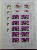 BRD Bund 91 Stück 10er Bögen gestempelt im Einsteckalbum #MA376