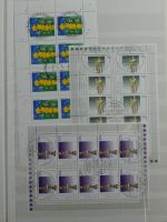 BRD Bund 91 Stück 10er Bögen gestempelt im Einsteckalbum #MA376