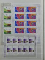 BRD Bund 91 Stück 10er Bögen gestempelt im Einsteckalbum #MA376