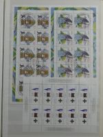 BRD Bund 91 Stück 10er Bögen gestempelt im Einsteckalbum #MA376