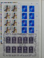 BRD Bund 91 Stück 10er Bögen gestempelt im Einsteckalbum #MA376