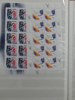 BRD Bund 91 Stück 10er Bögen gestempelt im Einsteckalbum #MA376