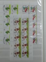 BRD Bund 91 Stück 10er Bögen gestempelt im Einsteckalbum #MA376