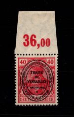 Allenstein I P OR postfrisch geprüft Hochstädter BPP #DCC01