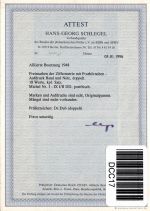 Bi-Zone I/I DD-IX/I DD, I/II DD-IX/II DD postfrisch Fotoattest Schlegel #DCC17