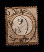 Deutsches Reich 6 gestempelt geprüft Brugger BPP #DDL04